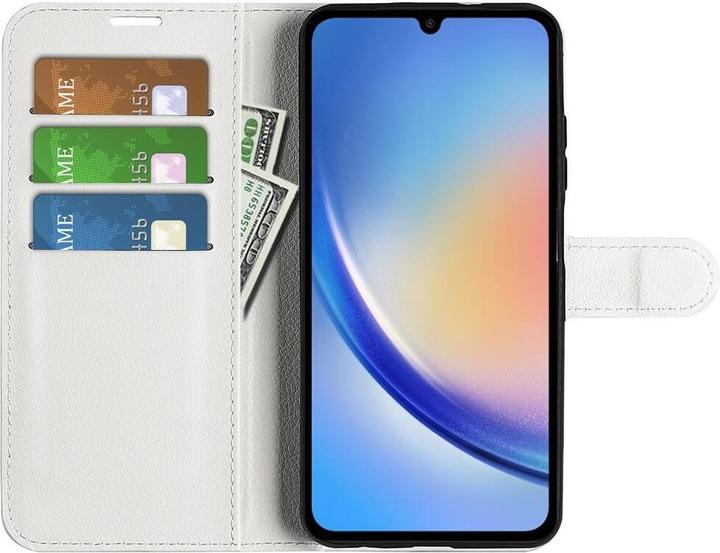 Immagine prodotto Cover-Discount Galaxy A35 - Custodia in pelle bianca (Samsung Galaxy A35)