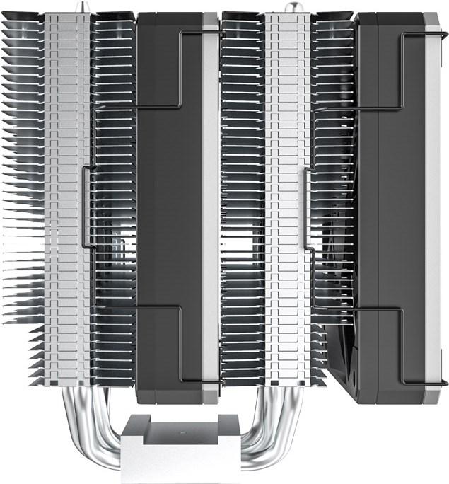 Immagine prodotto Montech Raffreddatore CPU DT24 in metallo, 2x120 mm (153 mm)