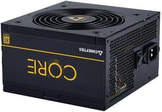 Actual product image Chieftec ATX PSU Core series BBS-600S, 12cm fan, 600W, 80 PLUS® Gold, Active PFC (600 W)