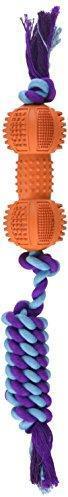 Actual product image Zolux Rubber bar with 12 cm rope (Dog chew toy)