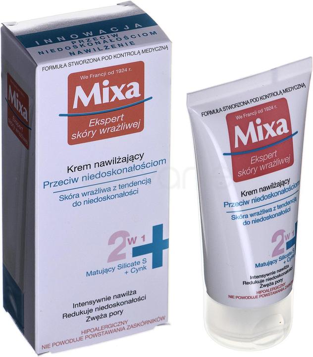 Image du produit Mixa 2 en 1 (50 ml, Crème 24h, Jusqu'à SPF 10)