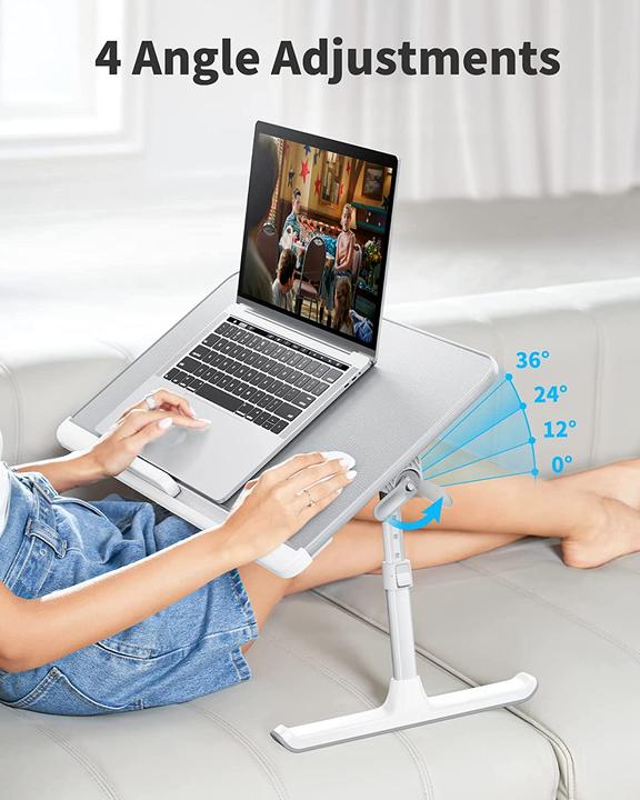 Produktbild Saiji Laptoptisch, Grau, 60x32cm