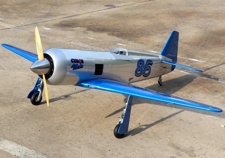 Produktbild Seagull Models SG-Models ) YAK 11 71" 1,8m CHROM 35cc AIRRACE "Czech Mate" MIT Einz (Warbird)