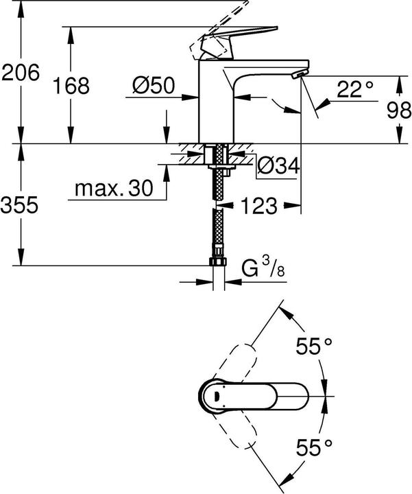 Immagine prodotto Grohe Eurosmart Cosmopolitan