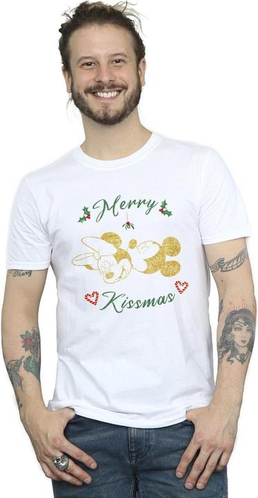Produktbild Disney Mickey Mouse Merry Kissmas TShirt (5XL)