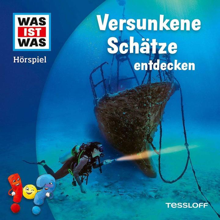 Actual product image Discover sunken treasures (Yesim Meisheit, Björn Bonn, Christian Hagitte, STIL music & radio plays, Simon Bertling, Marius Clarén, Johannes Disselhoff, Tessloff Verlag Ragnar Tessloff GmbH & Co.KG, German)