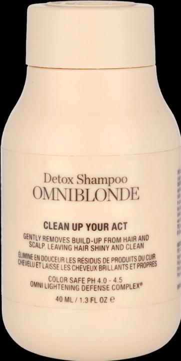 Image du produit Omniblonde - Shampooing détoxifiant Clean Up Your Act (40 ml)