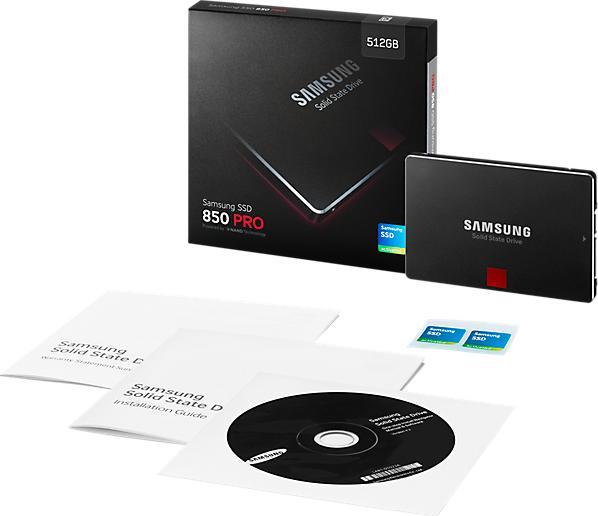 Produktbild Samsung 850 Pro (512 GB, 2.5")