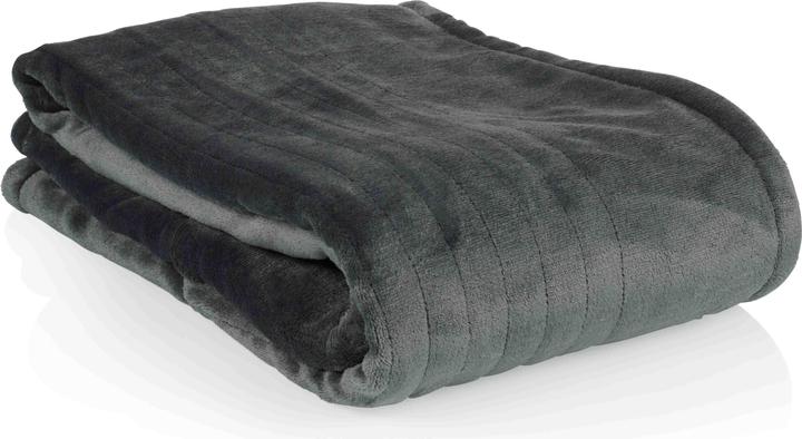 Productafbeelding Tristar Elektrische Warmtedeken BW-4781 - 180 x 120 cm - 10 standen - Wasmachinebestendig - Grijs (180 x 120 cm)