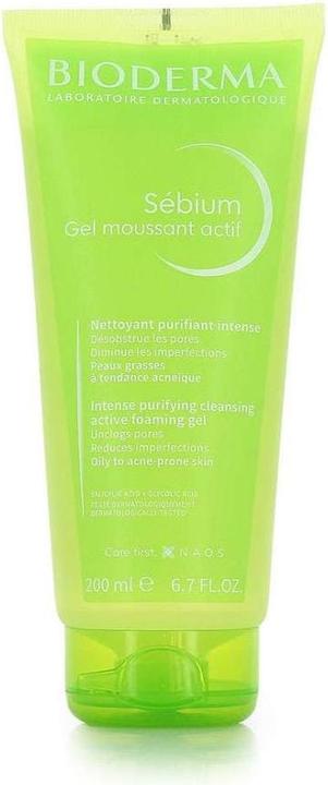 Image du produit Bioderma Sébium Gel Moussant Nettoyant Purifiant Intense (Gel, 200 ml)