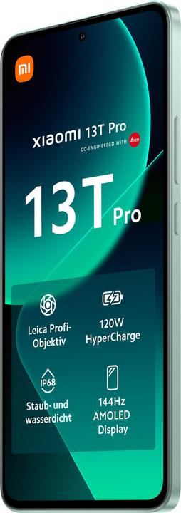 Image du produit Xiaomi 13T Pro (512 Go, vert pré, 6.67", Double SIM, 50 Mpx, 5G)