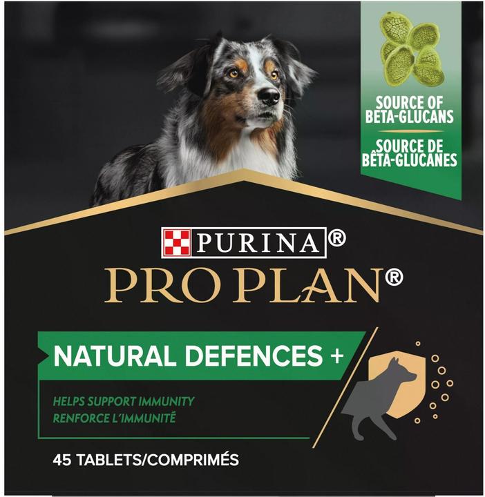 Image du produit Pro Plan Complément alimentaire pour chiens Natural Defences+ 45 comprimés (Adulte, 45 pcs, 100 g)
