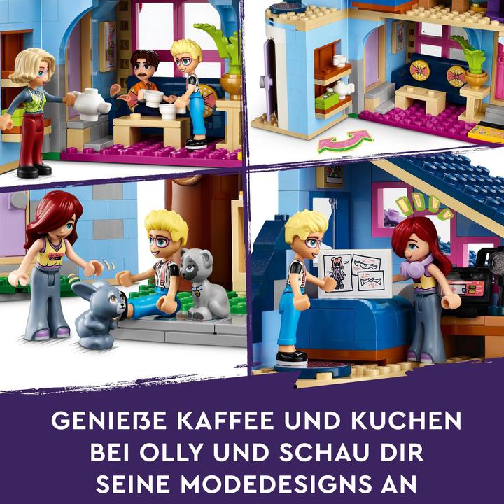 Produktbild LEGO Ollys und Paisleys Familien Haus (42620, LEGO Friends)
