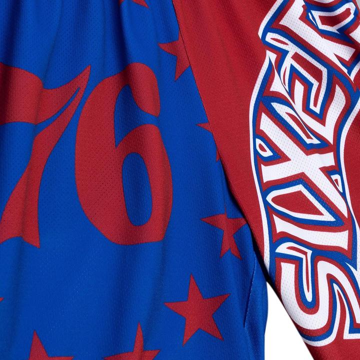 Immagine prodotto Mitchell & Ness Pantaloncini M&N Big Face 5.0 Philadelphia 76ers (XL)