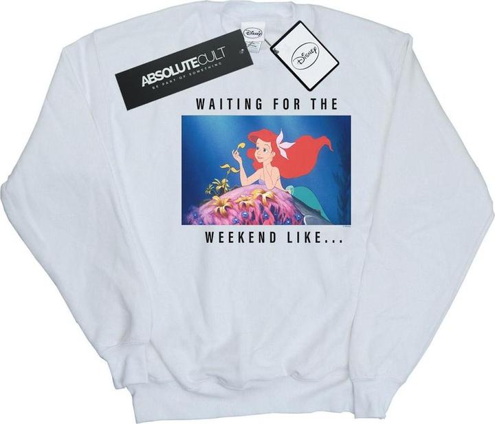 Disney Princess Ariel Waiting For The Weekend Sweatshirt (L)