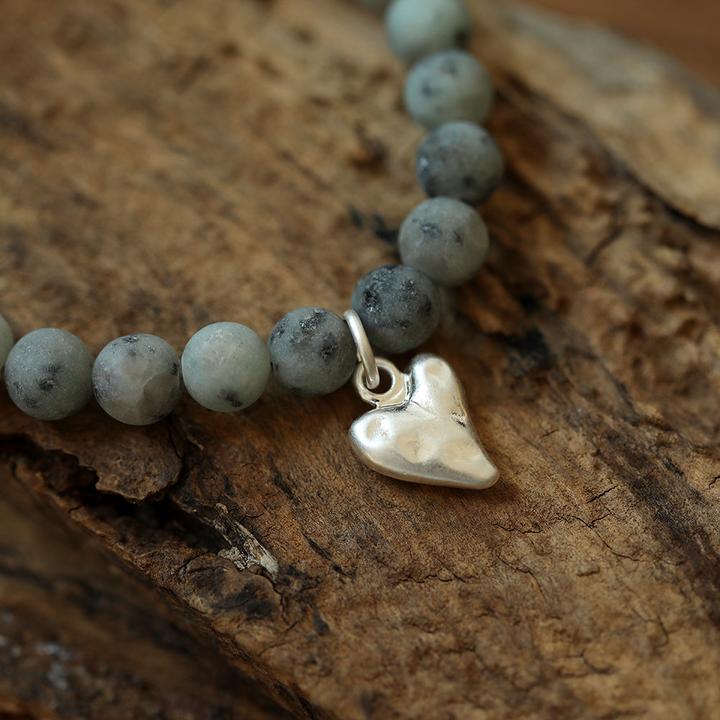 Actual product image Andreani Bracelet with genuine leopard jasper (80 cm)