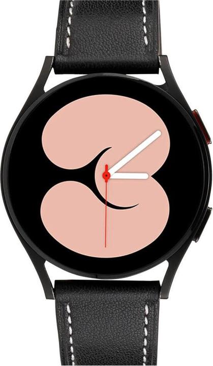 Image du produit Cover-Discount Galaxy Watch 5 - Bracelet en cuir noir (Similicuir)