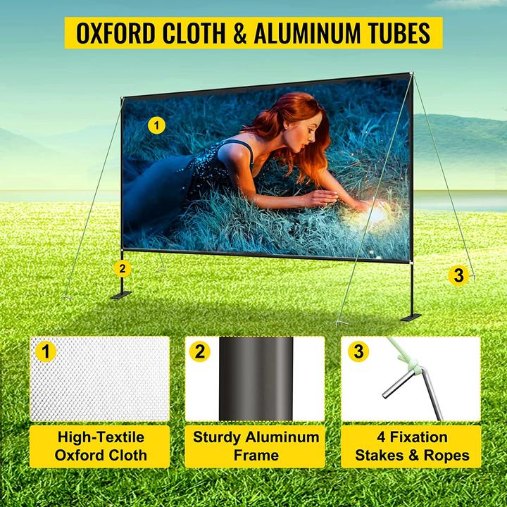 Produktbild Vevor Leinwand mit Ständer (80 Zoll)