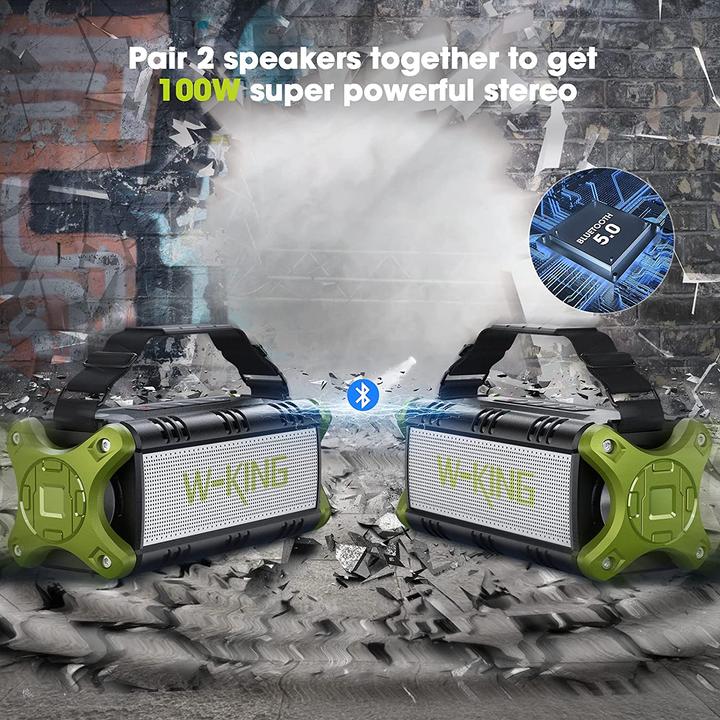 Immagine prodotto W-king Boombox da 50W (24 h, Corrente elettrica)