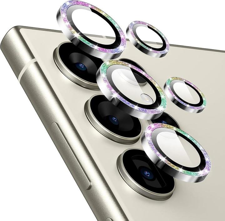 Actual product image ESR - Lens Protector Tempered Glass - Samsung Galaxy S24 Ultra - Rhinestone (Samsung Galaxy S24 Ultra)