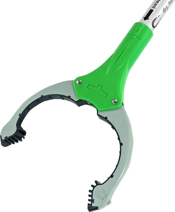 Actual product image Unger NiftyNabber Trigger all-purpose gripper (63 cm long, waste tongs, with magnetic tip, gripping head (1 pcs.)