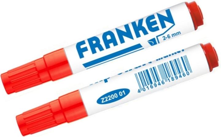 Image du produit Franken Marqueur pour flipchart (Rouge, 6 mm, 1 x)
