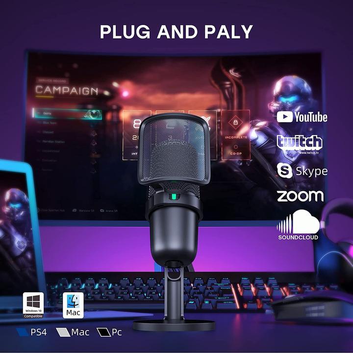 Actual product image Hbaid ArctisX USB Condenser Microphone