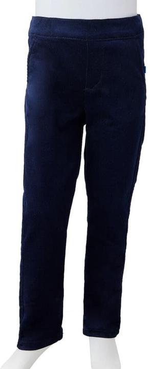 Image du produit VidaXL Pantalon enfant Bleu marine foncé 140,Matière : 98% Coton (140)