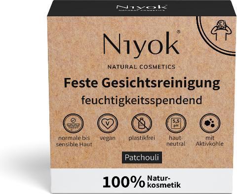 Actual product image Niyok Solid Face Cleanser Patchouli 80 g (Soap)