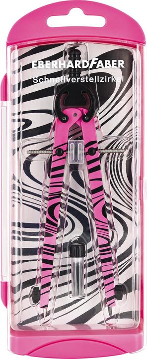 Produktbild EberhardFaber Schnellverstellzirkel Ø 39 cm, Neon Pink