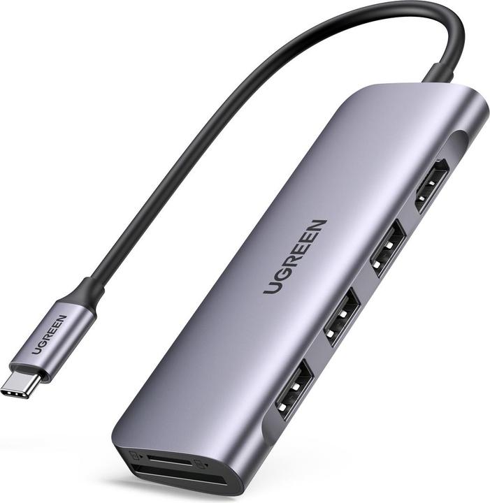 Actual product image Ugreen CM195 (USB-C, 6 Ports)