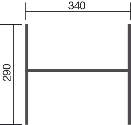 Produktbild Weka Holzbau Tabaluga Doppelschaukel inkl. Schaukelnest und Schaukelbrett