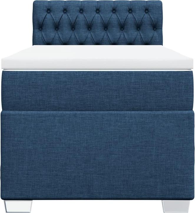 Produktbild VidaXL Bo x springbett mit Matratze 90 x 200 cm Stoff (90 x 200 cm, 90 x 200 cm)