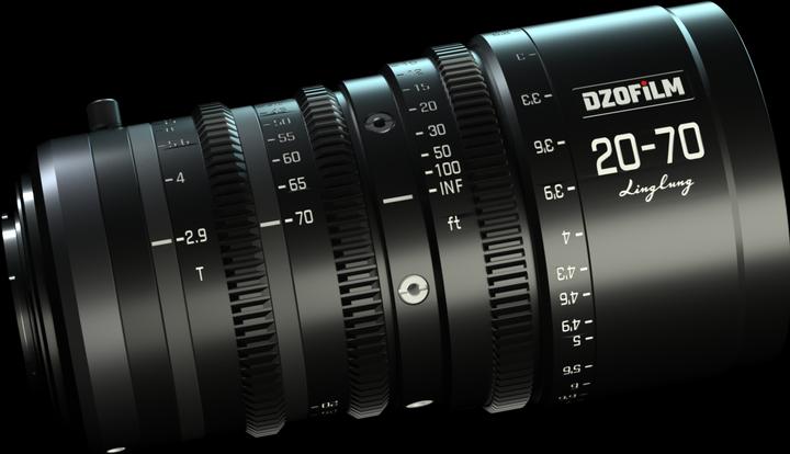 Actual product image Dzofilm Linglung 20-70 T2.9 MFT imperial (Micro Four Thirds)
