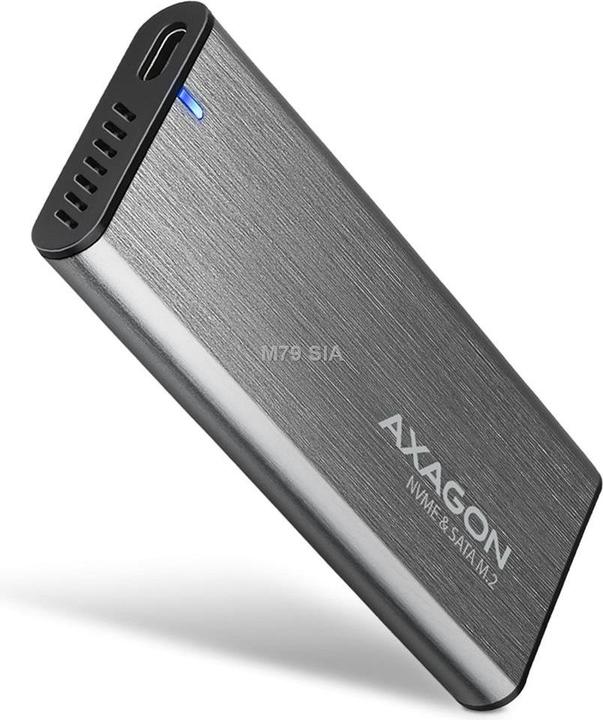Axagon EEM2-SG2 externes Gehäuse für M.2 SSDs USB-C 3.2 Gen 2 (M.2)