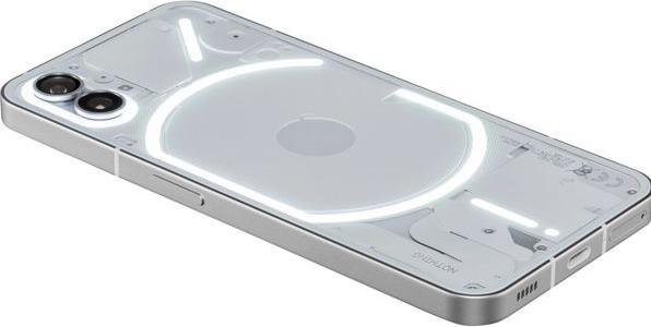 Actual product image Nothing Phone (1) (8GB) (256 GB, White, 6.55", Dual SIM, 50 Mpx, 5G)
