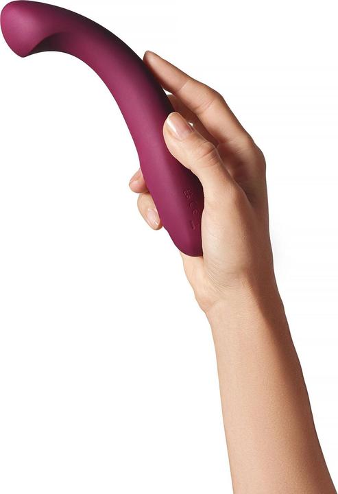 Actual product image Dame Products Arc G-Spot Vibrator Plum