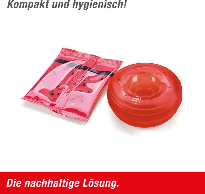Actual product image Swissinno Fruchtfliegenfalle mit Lebensmittelköder 1er