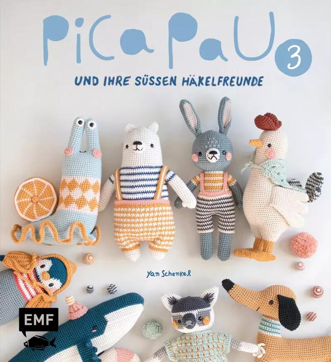Produktbild Pica Pau und ihre süssen Häkelfreunde – Band 3 (Deutsch, Yan Schenkel, 2023)