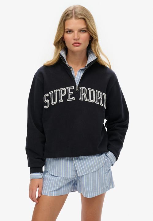 Image du produit Superdry Sweat à col zippé et motif appliqué Athletic Essentials (8)