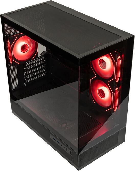 Image du produit GSI SmartAssembly ARGB Glass Micro-ATX Case - 650W Bronze (mATX)