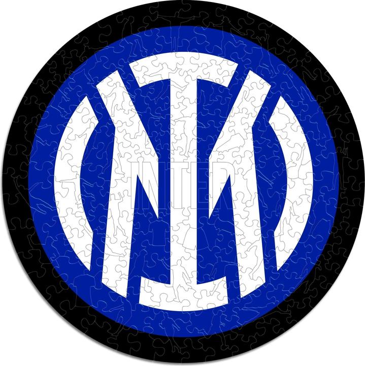 Produktbild Iconic FC Inter Mailand - Logo - Holz Puzzle Grösse M (270 Teile) (270 Teile)