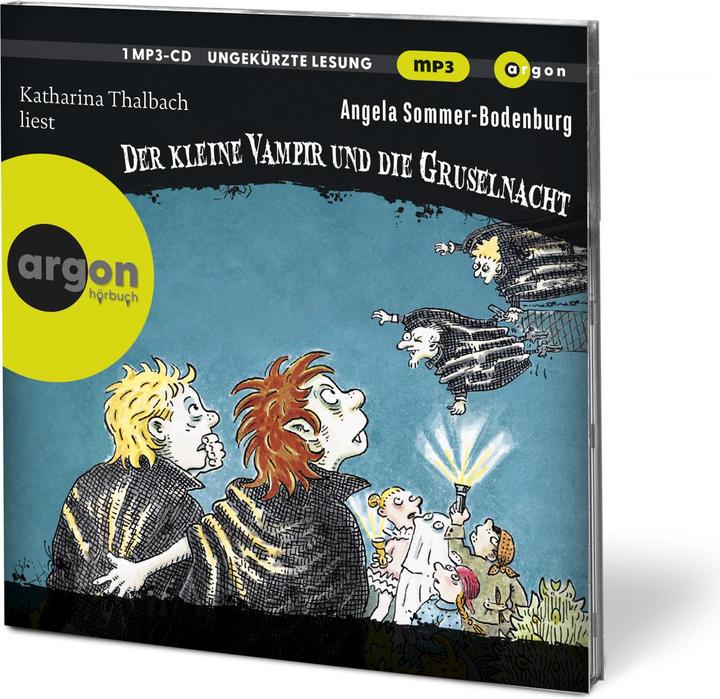 Produktbild Der kleine Vampir (19) und die Gruselnacht (mp3) (Henrik Albrecht, Angela Sommer-Bodenburg, Amelie Glienke, Dirk Kauffels, Katharina Thalbach, Deutsch)
