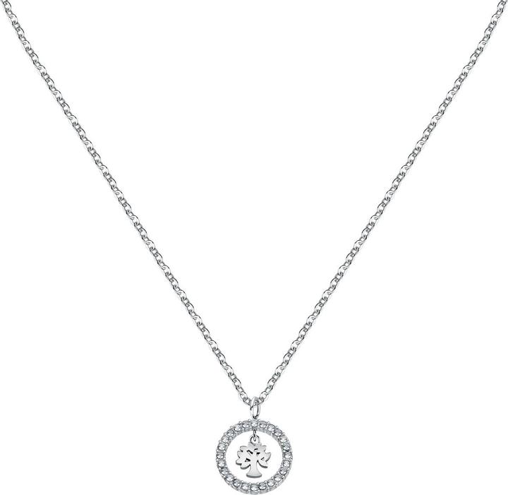 La Petite Story Family Tree Halskette (Edelstahl, 40 - 45 cm)
