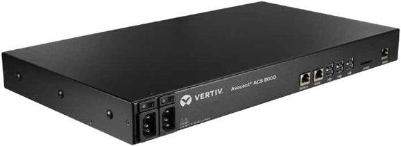 Actual product image Vertiv 16-Port ACS8000 Console System with single AC Power Supply