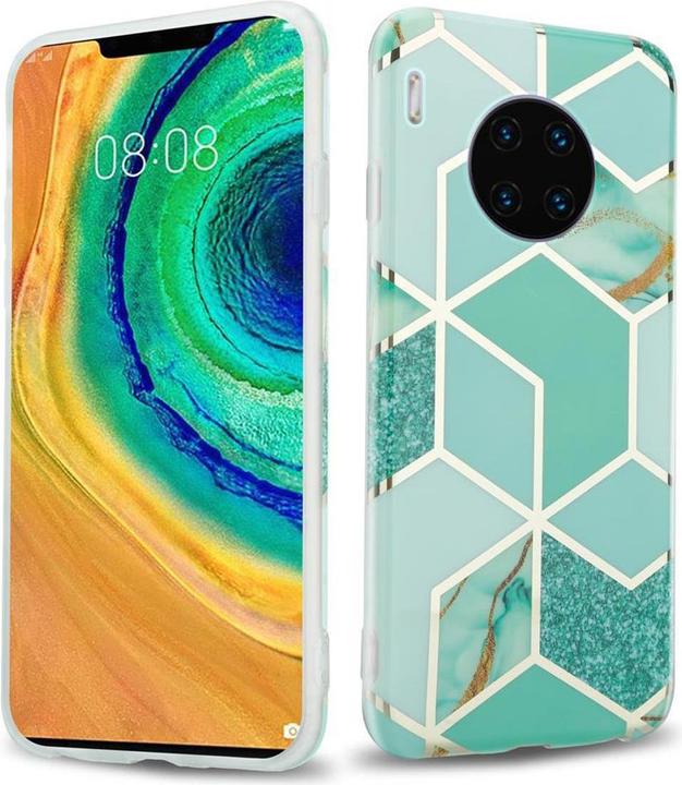 Produktbild Cadorabo IMD TPU Bunter Marmor Cover (Huawei Mate 30 Pro)