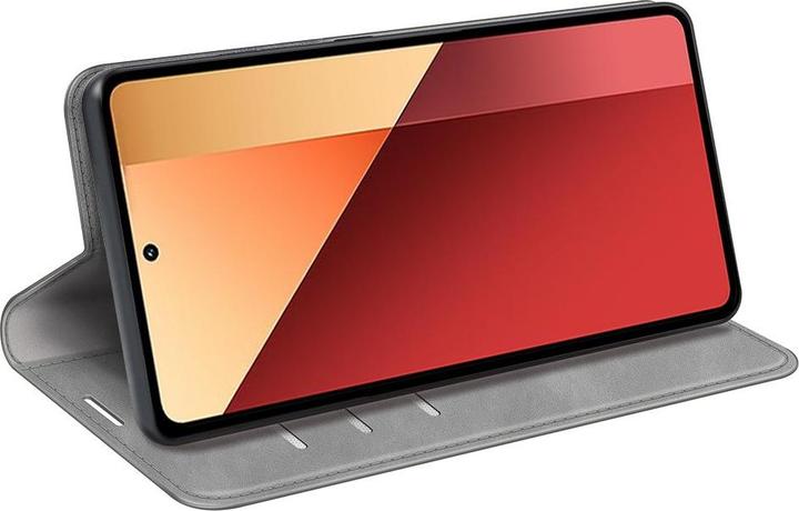 Produktbild Cover-Discount Poco M6 Pro / Redmi Note 13 Pro 4G - Stand Case grau (Xiaomi Redmi Note 13 Pro 4G)
