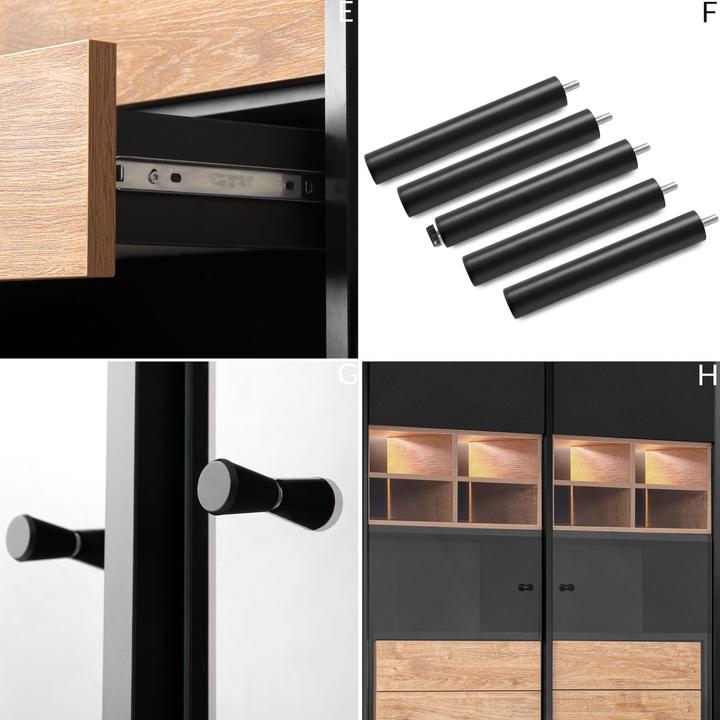 Produktbild Konsimo Lofty (101.5 x 174 x 41 cm)