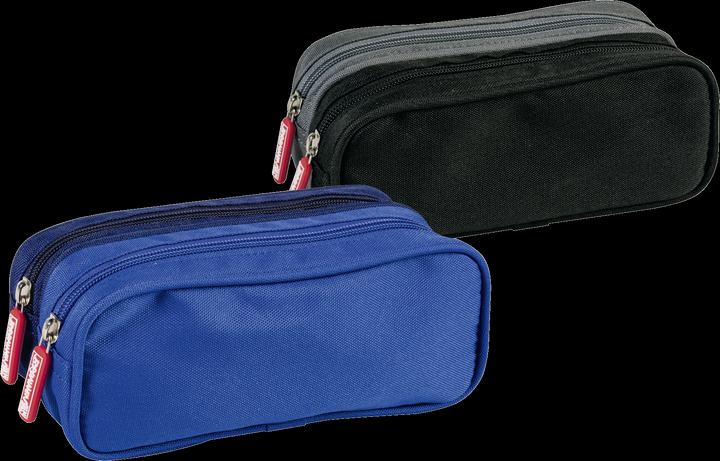Image du produit Trousse à crayons Duo 2 compartiments motifs assortis