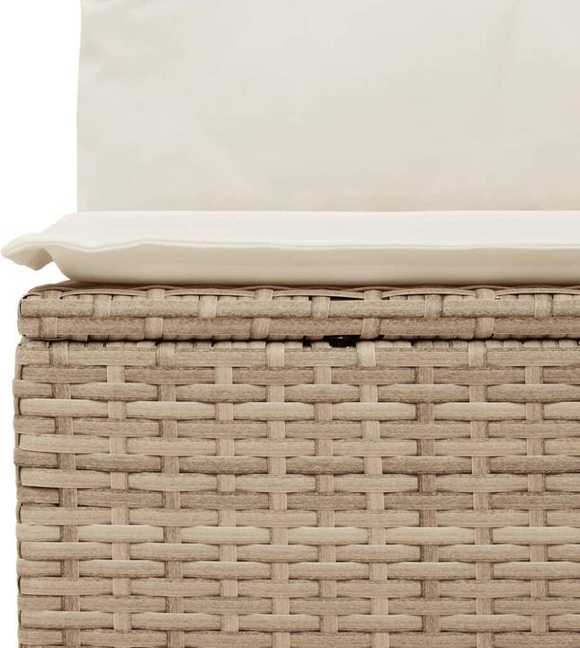 Produktbild VidaXL Gartenmöbel Sofa Garnitur Gartengarnitur Garten Sitzgruppe 10-tlg. Beige